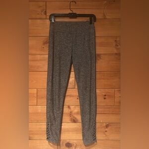 No Boundaries Womens Gray Leggings, Size M (7-9) Stretch